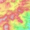 Boricelle topographic map, elevation, terrain
