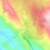 Batu Hampar topographic map, elevation, terrain