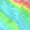 Tribalj topographic map, elevation, terrain