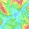 Šipovo topographic map, elevation, terrain