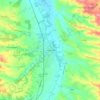 Fleurance topographic map, elevation, terrain