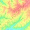 Rago topographic map, elevation, terrain