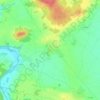Taizé-Maulais topographic map, elevation, terrain