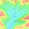 Gedangan topographic map, elevation, terrain