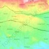 Cilongok topographic map, elevation, terrain