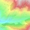 ingaro topographic map, elevation, terrain