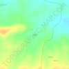 Meha topographic map, elevation, terrain