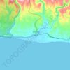 Cidaun topographic map, elevation, terrain
