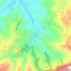 Meskla topographic map, elevation, terrain