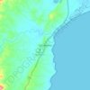 Chintheche topographic map, elevation, terrain