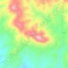Marquesado topographic map, elevation, terrain