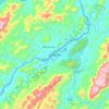 ຫຼວງພະບາງ topographic map, elevation, terrain