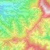 Panog topographic map, elevation, terrain
