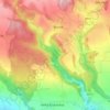 Žďár topographic map, elevation, terrain