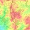 Clark's Green topographic map, elevation, terrain