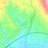 Danowudu topographic map, elevation, terrain