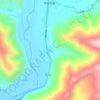 Tiwu topographic map, elevation, terrain