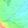 Garoga topographic map, elevation, terrain