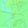 Bubwith topographic map, elevation, terrain