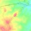 Black Hill topographic map, elevation, terrain