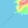 Mizen Head topographic map, elevation, terrain