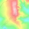 Sake topographic map, elevation, terrain