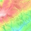 Arzona topographic map, elevation, terrain