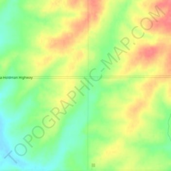 Myrick topographic map, elevation, terrain