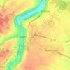 Les Mariaux topographic map, elevation, terrain