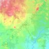 Kumba topographic map, elevation, terrain