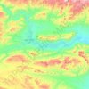 Mezguita topographic map, elevation, terrain