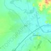 Dolo topographic map, elevation, terrain