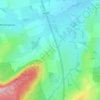 Thrunton topographic map, elevation, terrain