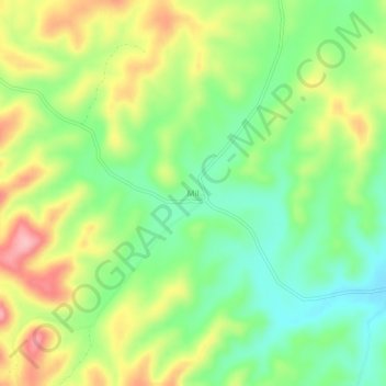 Mil topographic map, elevation, terrain