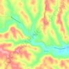 Warnock topographic map, elevation, terrain