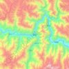 Nang topographic map, elevation, terrain