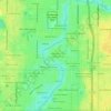 Cartertown topographic map, elevation, terrain
