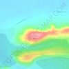 Coondewanna Hill topographic map, elevation, terrain