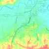 Kelurahan Sungai Kerjan topographic map, elevation, terrain