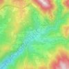 Molinello topographic map, elevation, terrain
