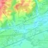 Delaplane Manor topographic map, elevation, terrain