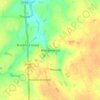 Wetheringsett topographic map, elevation, terrain