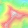 Nilgiri North topographic map, elevation, terrain