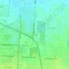 Sampali topographic map, elevation, terrain