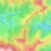 Izpegi topographic map, elevation, terrain
