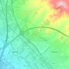 Monteluz topographic map, elevation, terrain