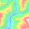 Tinco - Alis topographic map, elevation, terrain