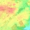 Kronshorst topographic map, elevation, terrain