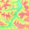 Saransk topographic map, elevation, terrain