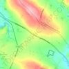 Bottomhouse topographic map, elevation, terrain